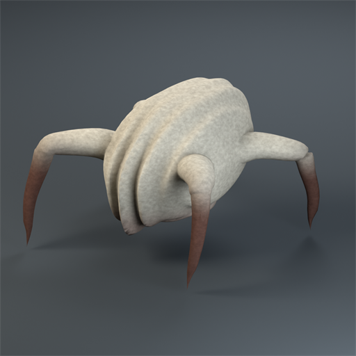 Headcrab de cuatro patas sobre fondo gris, portada oficial de Abyss Headcrab